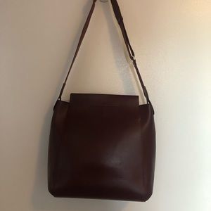 Everlane Form Bag Burgundy